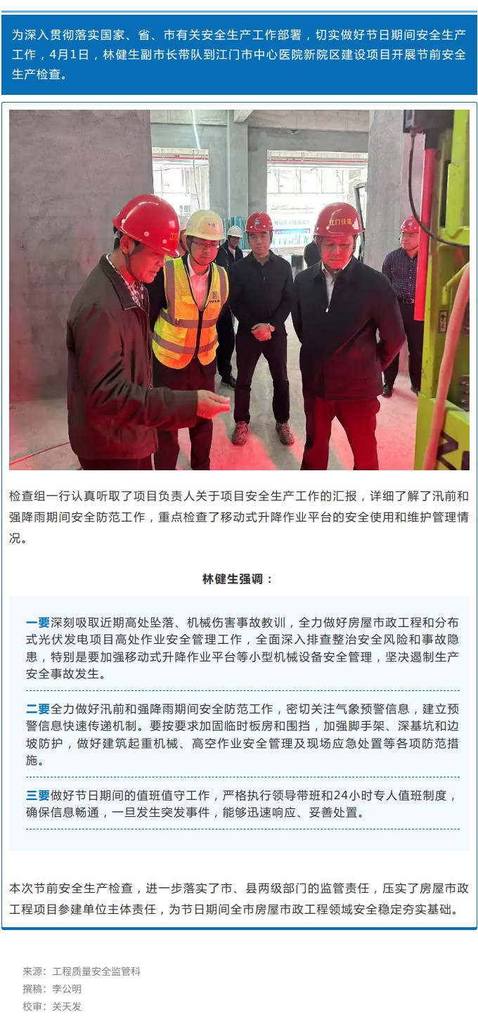 安全无假期，防患于未然！市领导节前带队开展建筑工地安全生产检查.jpg