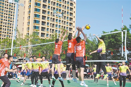台山以多维度的赛事矩阵，勾勒出“排球之乡”的活力版图。