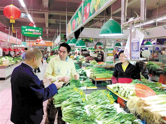 美景市场内干净整洁。 美景市场内干净整洁。